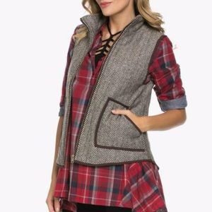 Herringbone Vest